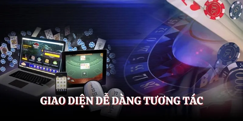Giao diện dễ dàng tương tác