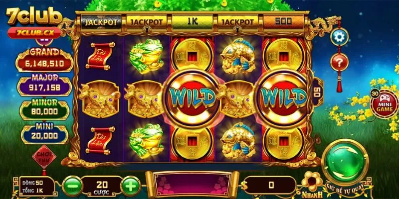 Slotgame 7Club là nơi hội tụ hàng trăm chủ đề quay hũ độc đáo