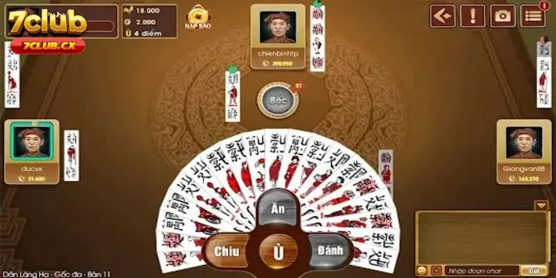 Tổng Quan Về Bài Chắn 7Club